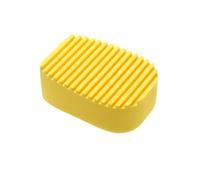 Spazzola Lavaggio in Silicone Giallo, Mini Portatile | Polsini e Pantaloni, Uso Lavanderia e Pulizia, Effetto Multipurpose Presa Confortevole