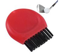 Spazzola leggera portatile, set di spazzole da golf, spazzola compatta per la pulizia dei club, pulitore per scarpe multifunzione per palloni, scarpe da golf Groove attrezzi per la pulizia della mazza