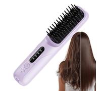 Spazzola Lisciante Capelli Portatile - Strumento lisciante e styling,Pettine Lisciante da Viaggio,Per casa, appartamento, viaggio, viaggi d'affari, donne, uomini, viaggiatori