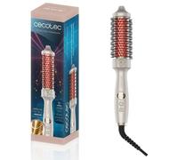 Cecotec Spazzola lisciante con infrarossi e tecnologia ionica InstantCare ThermoGlow. 70 W, 5 impostazioni di temperatura, barile da 38 mm, funzione memoria, schermo, spegnimento automatico e cavo