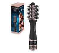 Spazzola lisciante in ceramica Cecotec Bamba CeramicCare Unique Touch - 1200W - Asciuga e modella - Funzione getto d'aria fredda - 3 temperature - 2 velocità - Ergonomica e sicura - Nera