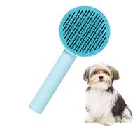 Spazzola lisciante per cani, spazzola per capelli annodati sciolti, lungo e corto, massaggiatore, delicato sulla pelle, per la casa e il rifugio