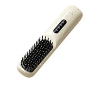 Spazzola lisciante per capelli senza fili - Strumento per acconciatura ricaricabile, calore rapido con scorrimento fluido, viaggio in salone di casa, cura dei capelli per donne e uomini, parrucchiere