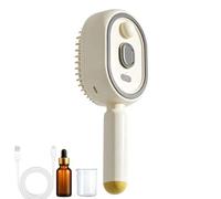 Spazzola Lisciante Per Capelli | Spazzola Elettrica A Vapore - Con Funzione Spray, Include Olio Nutriente, Domina I Fili Ribelli E Nutre In Profondità, Adatta A Ricci, Spessi, Lisci E Ondulati