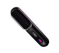 Spazzola lisciante per capelli,Strumenti di styling con riscaldamento rapido e anti-scottature - Pettine lisciante ionico per capelli | Per viaggi e mattini in fretta