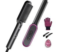 Spazzola Lisciante per Capelli - TYMO RING Piastra Capelli Professionale, Pettin