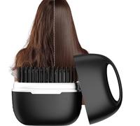 Spazzola lisciante - Piastra per capelli senza fili | Anti-Frisottis Levigatura portatile per raddrizzare la spazzola per la casa