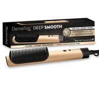 Saint Algue Demeliss Pettine Termico DEEP SMOOTH - Ceramica - 26 denti 3D lunghi - Liscio preciso, volume dalle radici - 3 temperature fino a 200°C - Accessorio professionale.