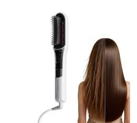 Spazzola Lisciante - Strumento per Styling Portatile - Spazzola Lisciante con diverse Impostazioni di Temperatura | per Viaggio, Casa, Vanity e Riduzione del Danno da Calore