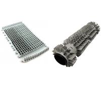 Spazzola Lunga PVC Combinata per Anelli Wonder Robot Piscina Maytronics Dolphin