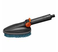 Spazzola manuale Cleansystem M con striscia in plastica morbida dura, grigio turchese, a tutto tondo