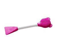 Spazzola manuale per la pulizia del mento del gatto, in silicone, strumento multiuso per la pulizia del mento, delle gengive, della lingua, del viso e della mascella