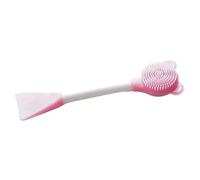 Spazzola manuale per la pulizia del mento del gatto, in silicone, strumento multiuso per la pulizia del mento, delle gengive, della lingua, del viso e della mascella