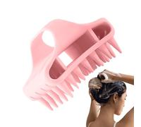 Spazzola Massaggiagriglia in Silicone | Scrubber Per Scalpo Ergonomico - Spazzola Massaggiante Per Shampoo Portatile Per Bagnate e Asciutte Per Tutti i Tipi di Capelli