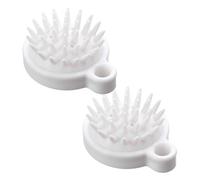 Spazzola Massaggiante Capelli 2 Pezzi Setole Morbide Per Massaggio Manuale