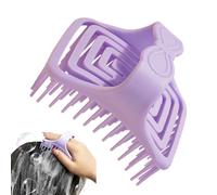 Spazzola Massaggiante Cava Per Capelli | Spazzola Shampoo Con Scrub Del Cuoio Capelluto | Guanto Esfoliante Delicato per Igiene Personale di Adulti e Famiglia con Utilizzo Quotidiano in Doccia