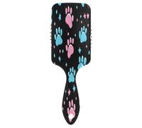 Spazzola massaggiante con impronte di zampe di cane, spazzola per capelli antistatica, spazzola per capelli sana, pettini per capelli accessori da donna