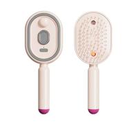 Spazzola Massaggiante con Nebulizzatore Elettrico e Cuscino per Doccia per Donna | Spazzola Elettrica con Vapor e Massaggio per Capelli | Spazzola Cuscino per Cura dei Capelli a Vapore Riscaldabile