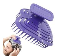 Spazzola massaggiante per capelli, spazzola per shampoo e cuoio capelluto, pettine per la pulizia della toelettatura con manico ergonomico per la casa, spazzola per lavare i capelli da uomo