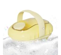 Spazzola massaggiante per cuoio capelluto, con setole morbide in silicone per la crescita dei capelli, esfoliante per la testa, morbida