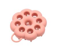 Spazzola massaggiante per cuoio capelluto e shampoo, a forma di, in morbido silicone, multifunzione, da appendere, per hotel, bagno, dormitorio