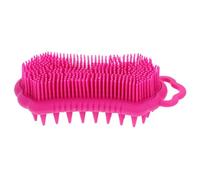 Spazzola Massaggiante per Cuoio Capelluto in Silicone per Shampoo | Esfoliante Delicato, Uso su Corpo e Chioma, per Lavaggio e Doccia, Distribuisce lo Shampoo in Modo Uniforme