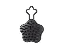 Spazzola massaggiante per cuoio capelluto in silicone, strumento per lavare i capelli bagnati/asciutti, per uomini e donne, massaggio esfoliante delicato alla testa, accessorio portatile per la cura