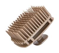 Spazzola massaggiante per cuoio capelluto Scrubber per shampoo setola strumento per la pulizia dei capelli quadrato | Spazzola per capelli in silicone per uomini, donne bambini animali domestici
