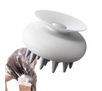 Spazzola massaggiante per cuoio capelluto - Spazzola massaggiante in | silicone per capelli | Scrubber esfoliante per cuoio capelluto | Massaggiatore per la testa con grande | Facile da ri