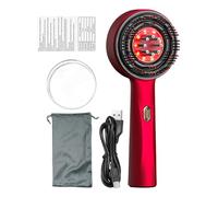Spazzola massaggiante per il cuoio capelluto, spazzola elettrica per cuoio capelluto, massaggiatore per capezzoli, cura dei capelli, dispenser impermeabile per capelli