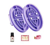 Spazzola massaggiante per il ventre, strumento raschietto per il corpo, esfoliante ergonomico stimolante, per il rilassamento della spa, dalla cellulite e dallo stress, post-allenamento