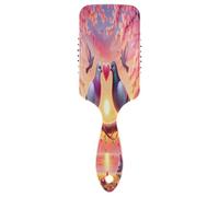 Spazzola massaggiante per San Valentino, coppia di piccioni, pettine districante, pettine antistatico, pettini per capelli, accessori da donna