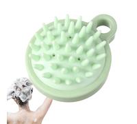 Spazzola massaggiante per shampoo - Massaggiatore per cuoio capelluto in morbido silicone, spazzola per scrub delicata, ideale per capelli spessi ricci o, migliora il flusso sanguigno, riduce la