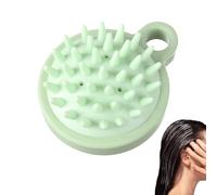 Spazzola massaggiante per shampoo, spazzola per capelli, spazzola per massaggio a secco, spazzola manuale per shampoo con setole in silicone, spazzola per la cura dei capelli, per il rilassamento
