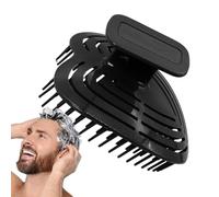 Spazzola Massaggiante Shampoo Pettine Detergente Manico Ergonomico