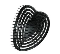 Spazzola Massaggiante Shampoo Pettine Detergente Manico Ergonomico