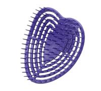 Spazzola Massaggiante Shampoo Pettine Detergente Manico Ergonomico
