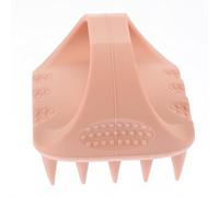 Spazzola Massaggiatore Cuoio Capelluto Portatile in Silicone per Viaggio | Uso a Secco e Bagnato, Formato Piccolo e Leggero, Quotidiana della Testa, Pratica da Portare