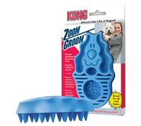 Spazzola-massaggio KONG Dog Zoom Groom - blu