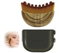 Spazzola Massaggio Viso, Spazzola Linfatica Viso, Spazzola per Drenaggio Facciale per Contorno Viso, Strumento Rassodante per Ridurre Gonfiore Mascella, Cura della Pelle Domestica e Idroterapia