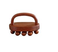 Spazzola meridiana in legno di faggio, spazzola per massaggio corpo in legno, spazzola per dragaggio muscolare, multifunzione, strumento per alleviare l'affaticamento (S)