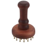 Spazzola Meridiana in Ottone a 29 Denti Manico in Legno