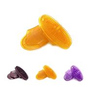 Spazzola Meridiana Professionale Del Salone Di Bellezza, Pettine Per Il Rilassamento Di Tutto Il Corpo E Il Massaggio Con Olio Essenziale, Spazzola Per Il Massaggio Dei Meridiani (arancione)