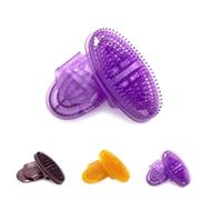 Spazzola Meridiana Professionale Del Salone Di Bellezza, Pettine Per Il Rilassamento Di Tutto Il Corpo E Il Massaggio Con Olio Essenziale, Spazzola Per Il Massaggio Dei Meridiani (viola)
