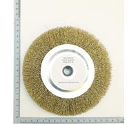 Spazzola metallica 150 x 13.5 x 12.7mm per smerigliatrice sm150lb Scheppach