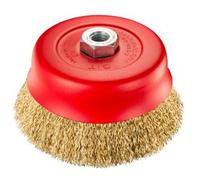 Spazzola metallica a tazza per smerigliatrice SIT 0118 metalli legno gomma marmo