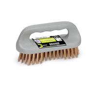 Spazzola metallica - buona presa per lavorare in modo confortevole - Setole 100% acciaio ottonato - Made in France
