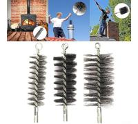 Spazzola metallica progettata per operazioni di spazzacamino facili ed efficienti (50 mm)