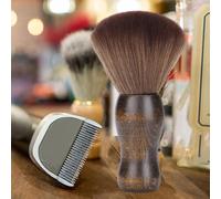 Spazzola morbida da barbiere, spolverino per il collo, spazzola