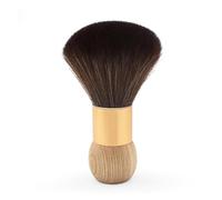 Spazzola morbida nera per spolverare i capelli da barbiere, strumento essenziale per la pulizia del taglio di capelli per barbieri e parrucchieri (A)